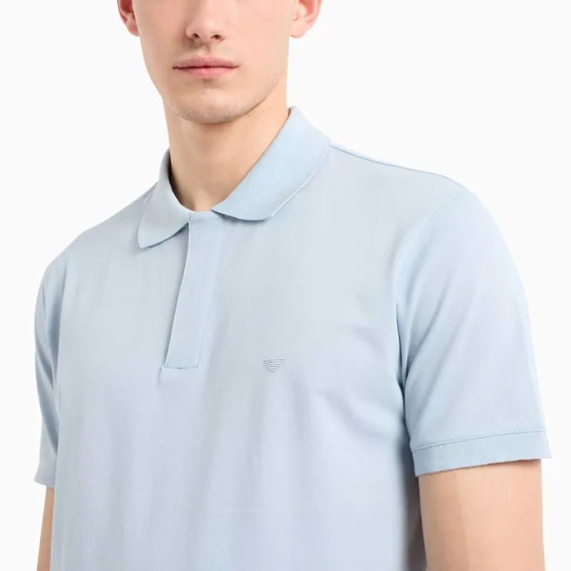 EMPORIO ARMANI Travel Essentials Piqué Polo Shirt-3