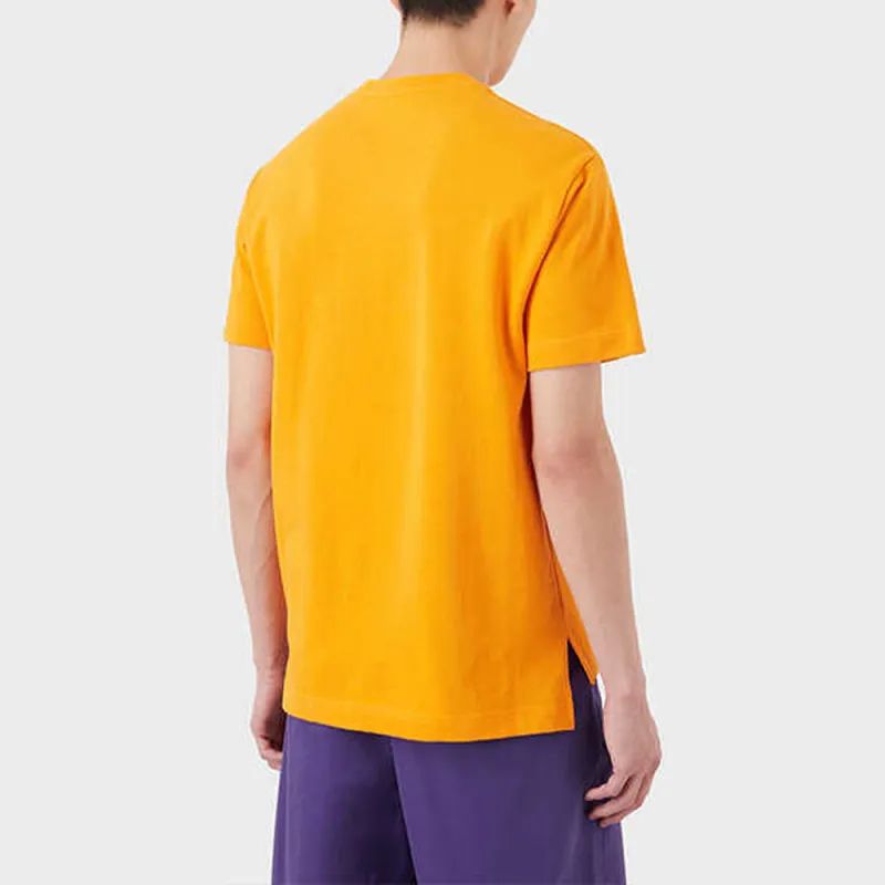 EMPORIO ARMANI T Shirts Men Yellow-2