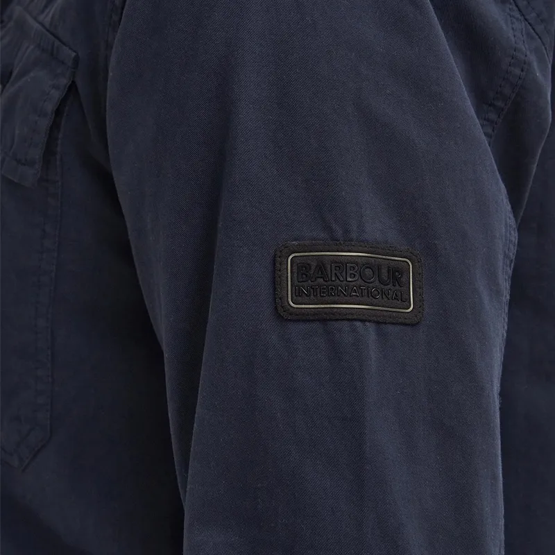 BARBOUR Shirt Men's Classic Marine Blue-5