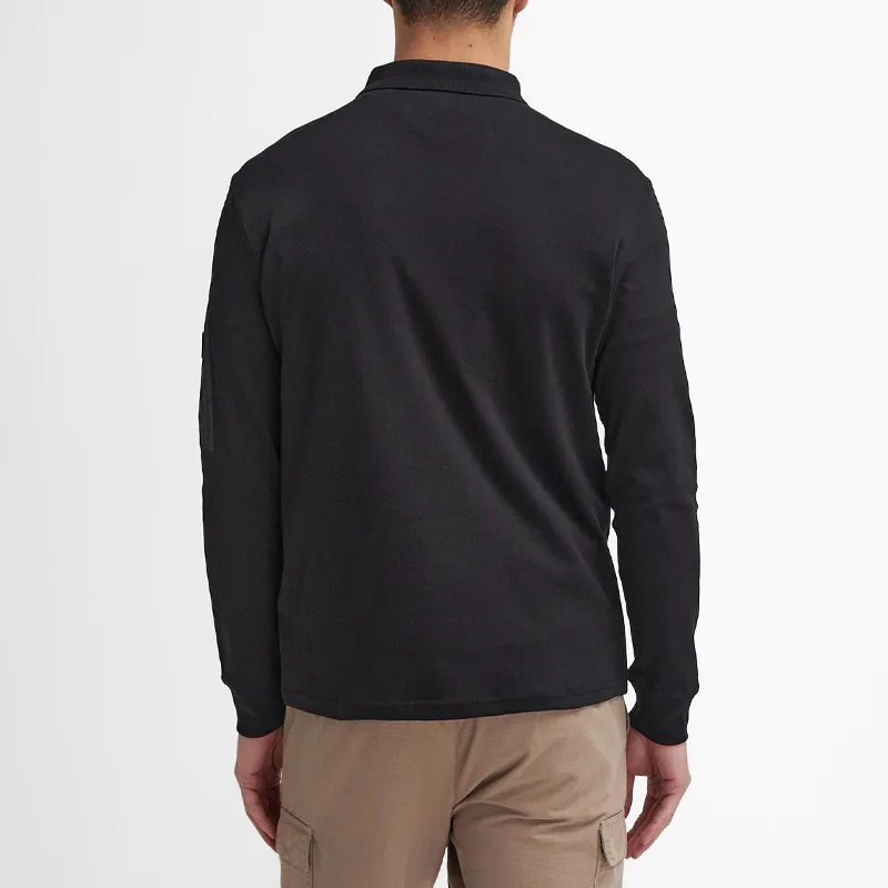 BARBOUR Polo Shirt Men's Classic Black-2