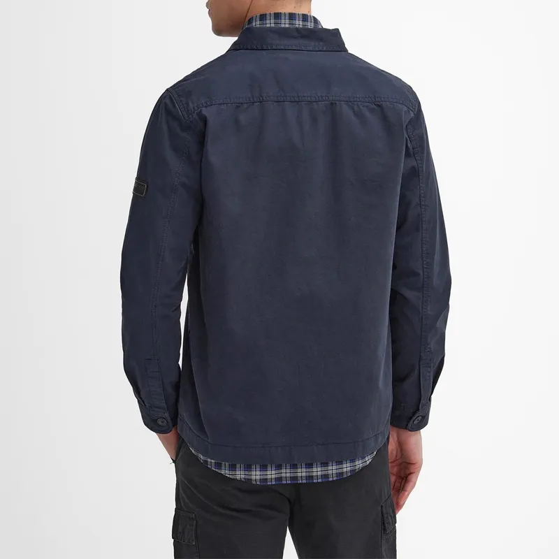 BARBOUR Shirt Men's Classic Marine Blue-2