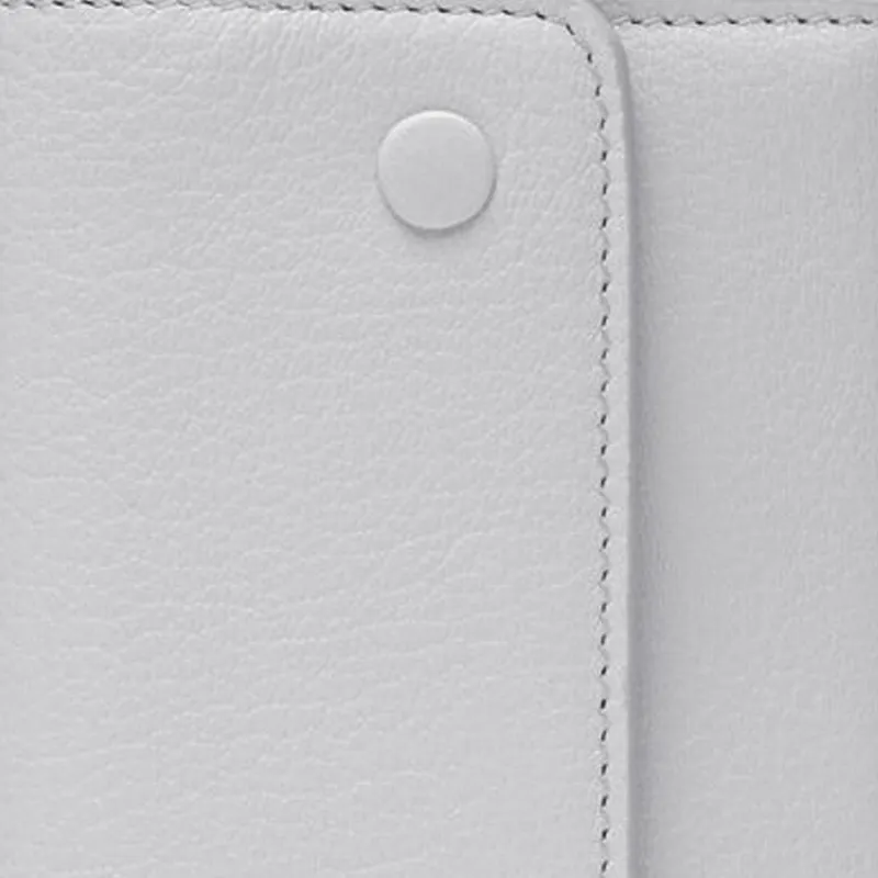 Maison Margiela Leather Wallet Women's White-3