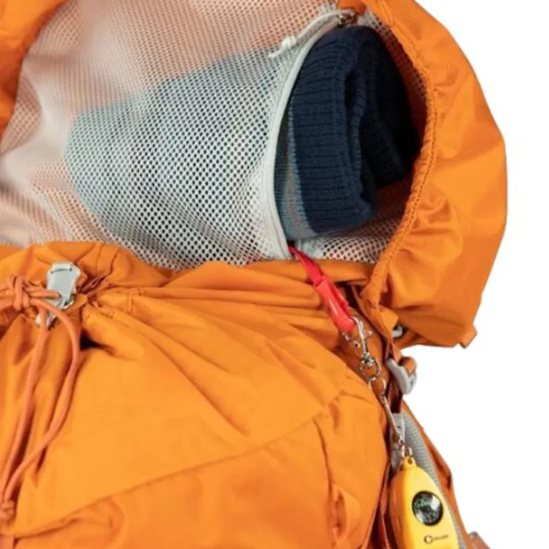 OSPREY Outdoor Bags Recycled Nylon Waterproof Fabric 50L Orange Kids'-2