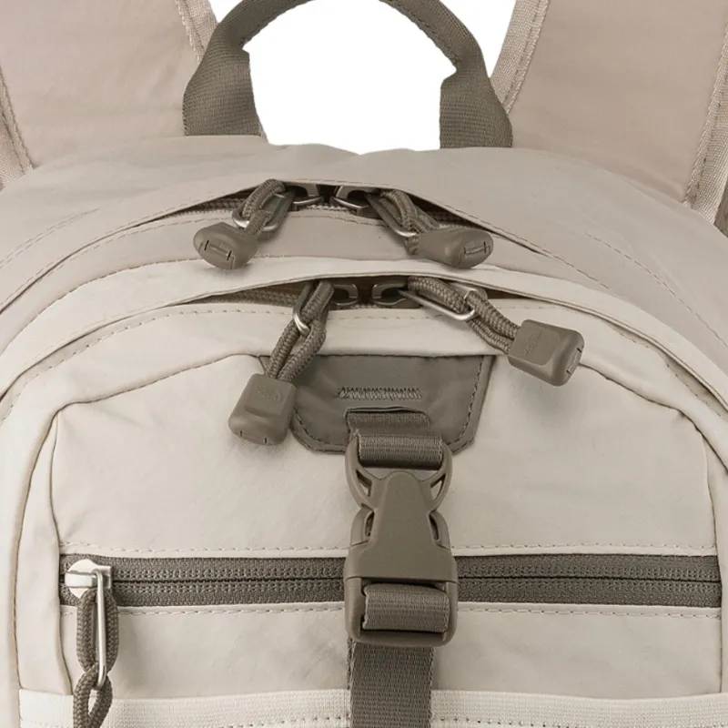 THE NORTH FACE Nylon Backpack Unisex Beige-3