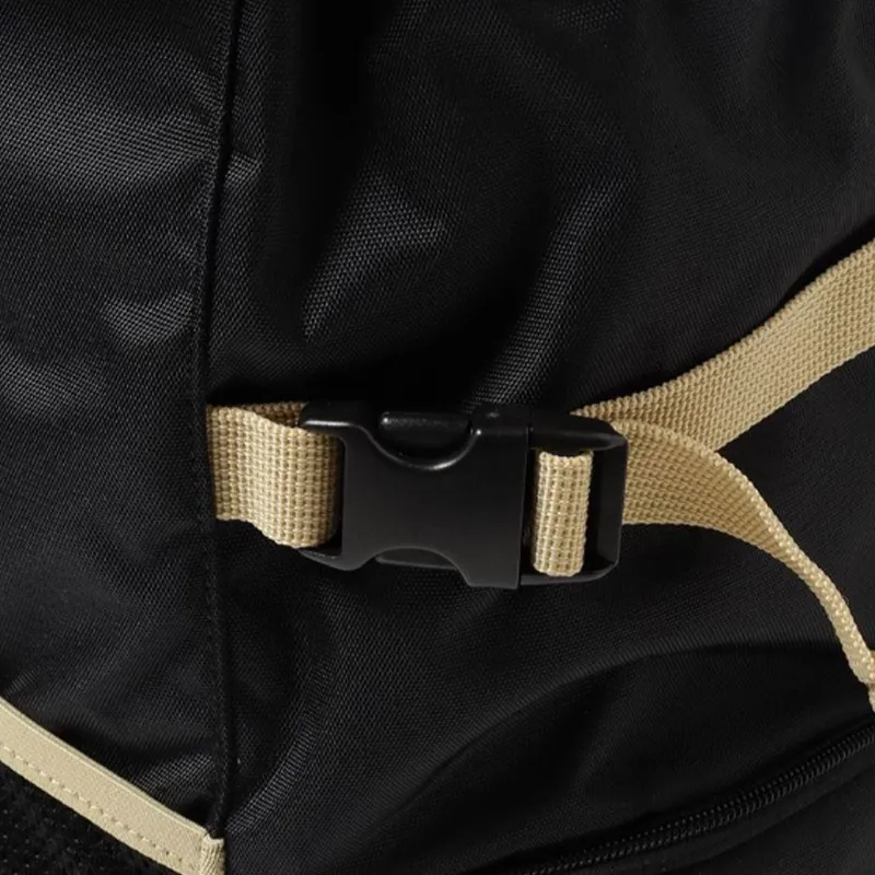 Champion Polyester Backpack Men's Black & Beige-5