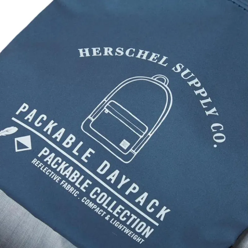 Herschel Nylon Backpack Unisex Blue-5