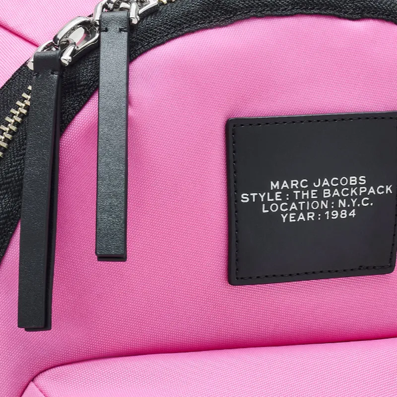 MARC JACOBS Nylon Backpack Tubas Women's Pink-3