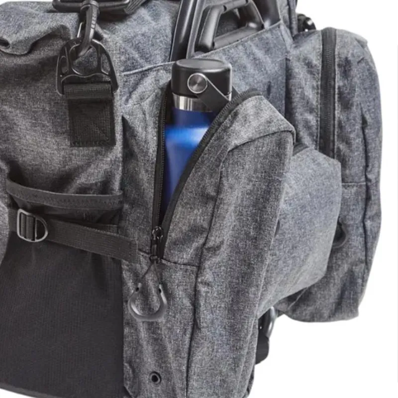 DECATHLON Waterproof Material Travel Storage Bag Unisex Carbon Gray-7