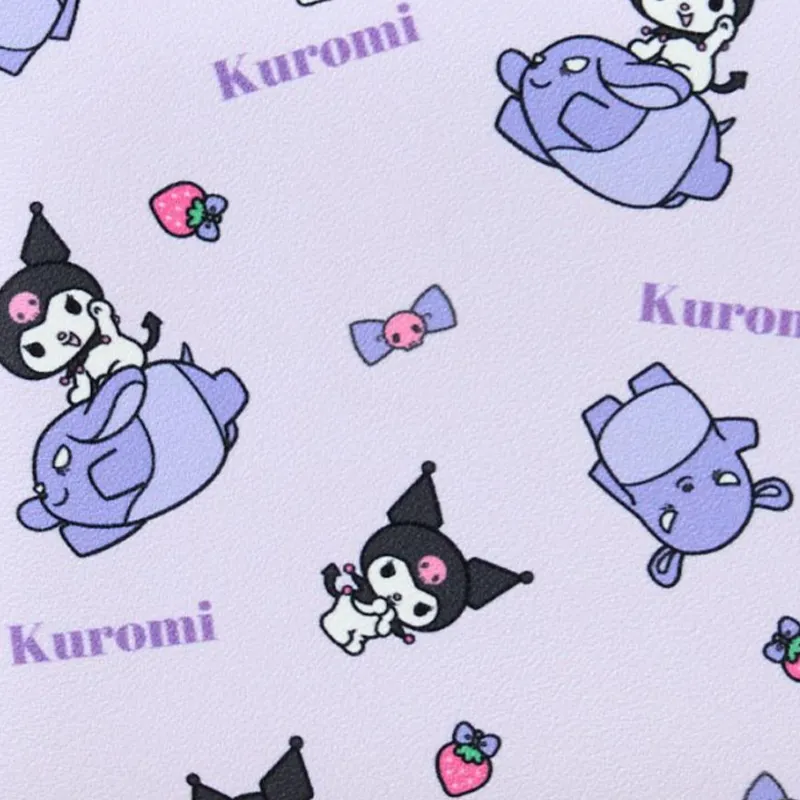 Sanrio Synthetic Leather Wallet Women's Purple & White-3