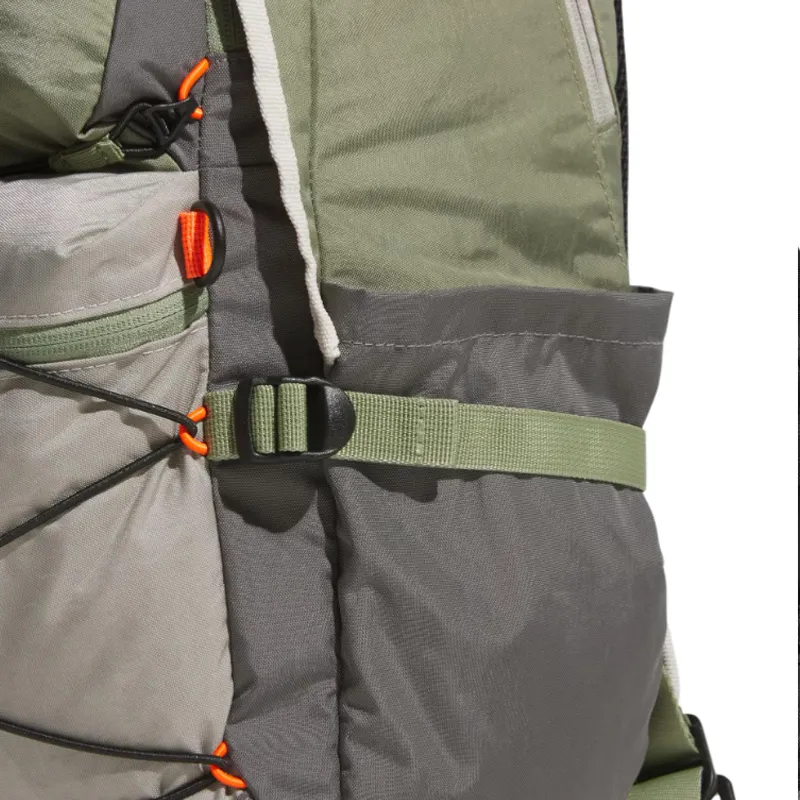 Adidas Polyamide Backpack Regular Unisex Tent Green & Gray & Metallic Gray-5
