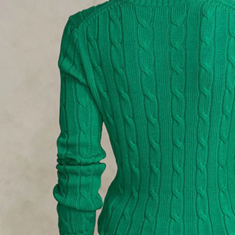 Polo Ralph Lauren Cable knit Cotton Sweatshirt-5