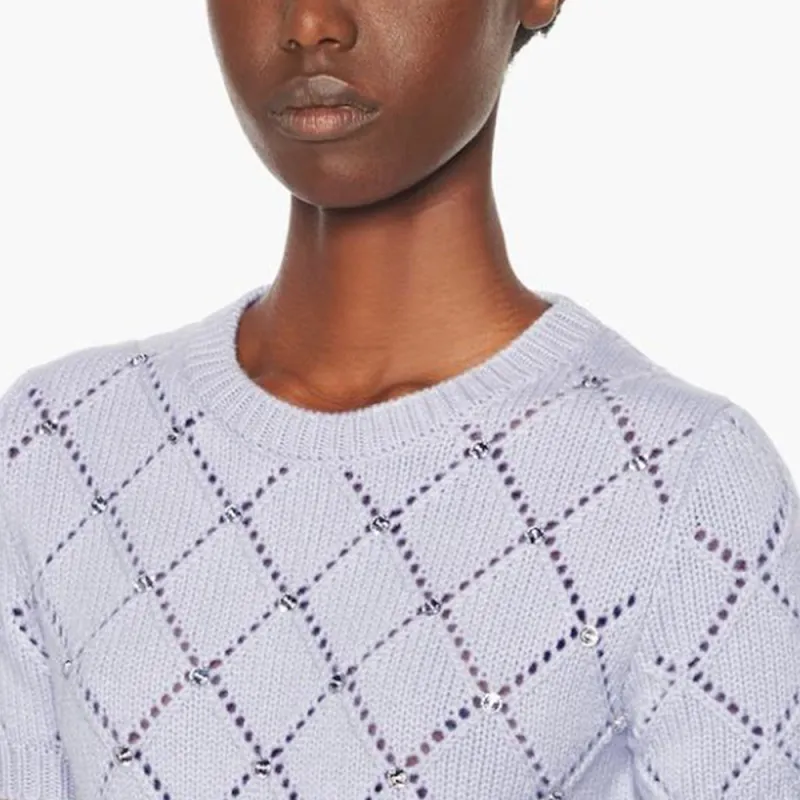 MIU MIU SS23 Sweater Women's Purple-4