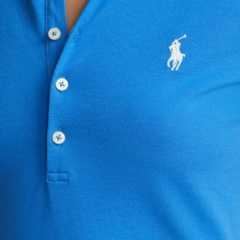 Polo Ralph Lauren SS23 Polo Shirt Women's Blue-4