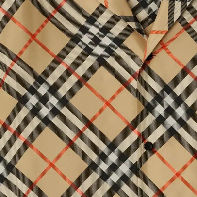 Burberry Nova Check Silk Shirt-5
