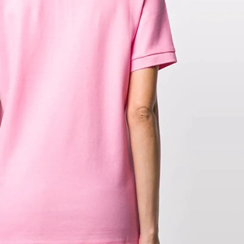 Burberry Polo Shirt Women's Pink-4