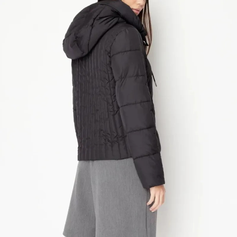 ARMANI EXCHANGEAE Puffer Jacket Women's Black-4