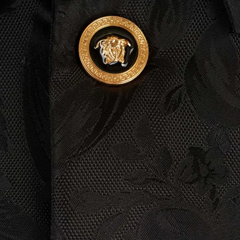 VERSACE Panelled Button Up Jacket-6