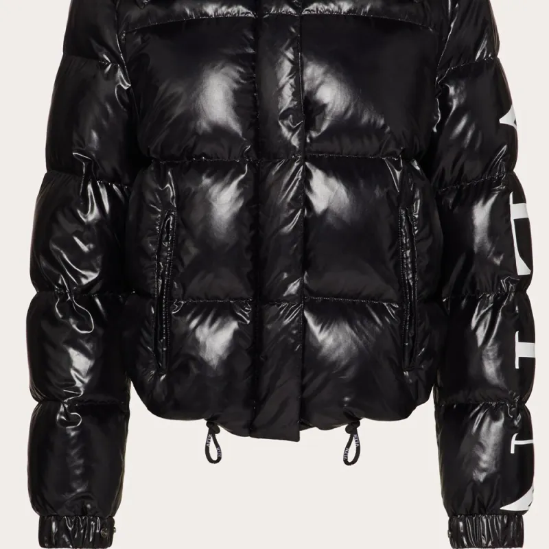 Valentino Down Jacket Women's Black-6