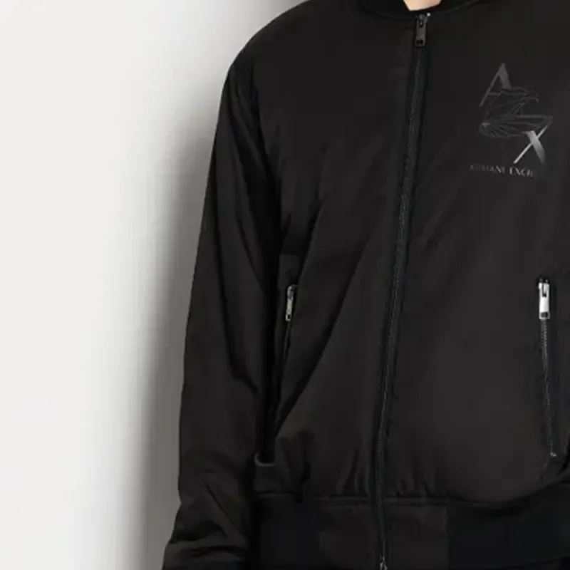 ARMANI EXCHANGEAE FW23 Puffer Jacket Men's Black-5