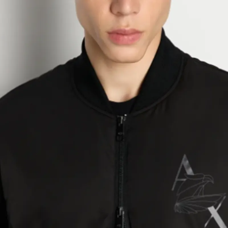 ARMANI EXCHANGEAE FW23 Puffer Jacket Men's Black-4