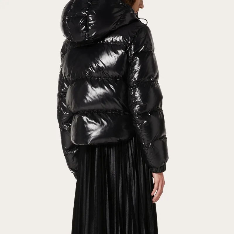 Valentino Down Jacket Women's Black-3