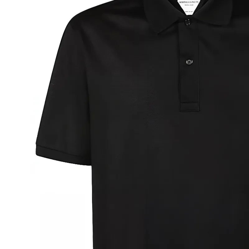 Bottega Veneta Polo Shirt Men's Black-4
