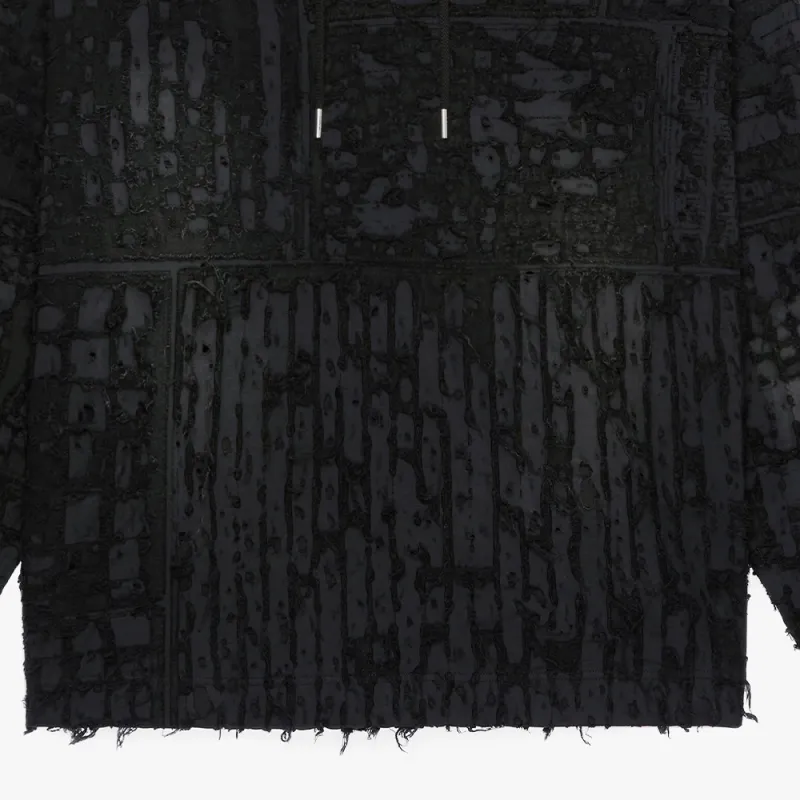 Givenchy Destroyed Oversized Hoodie-5