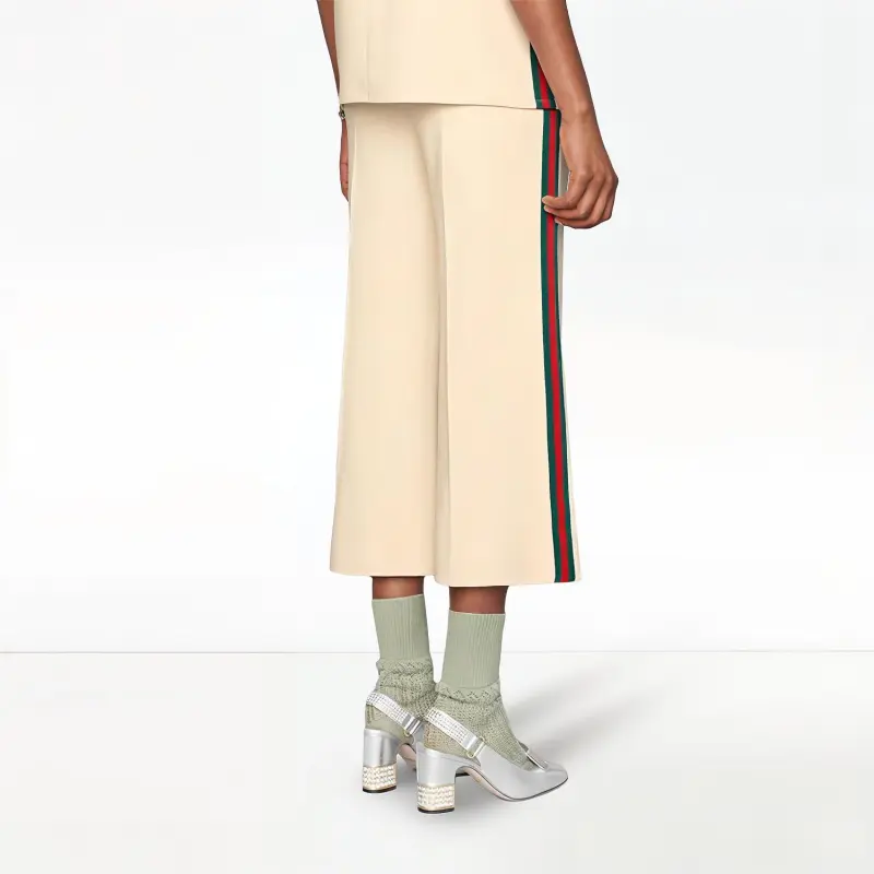 GUCCI Casual Pants Women's White-3