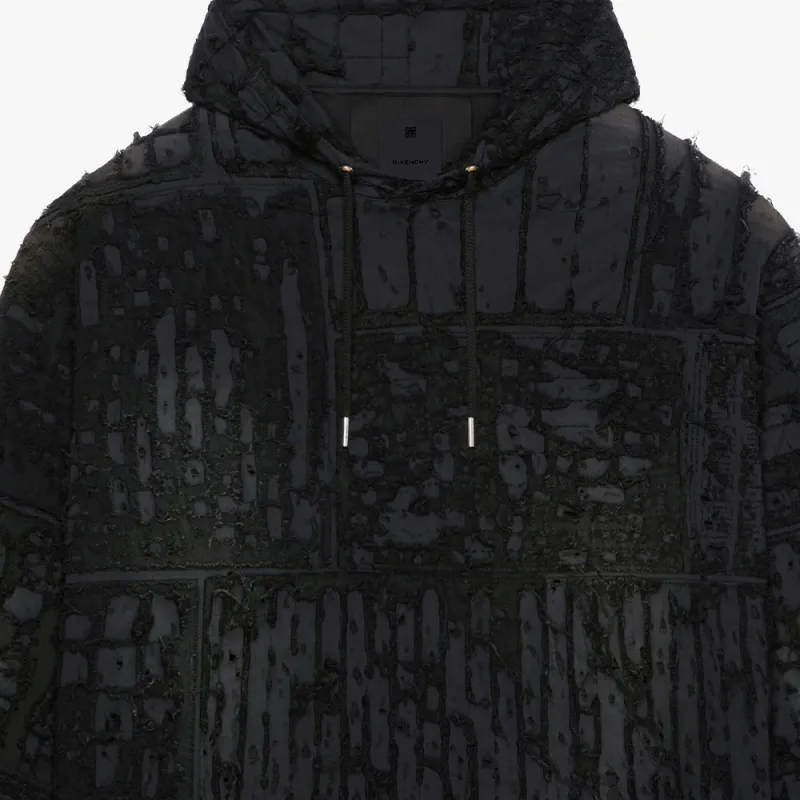 Givenchy Destroyed Oversized Hoodie-4