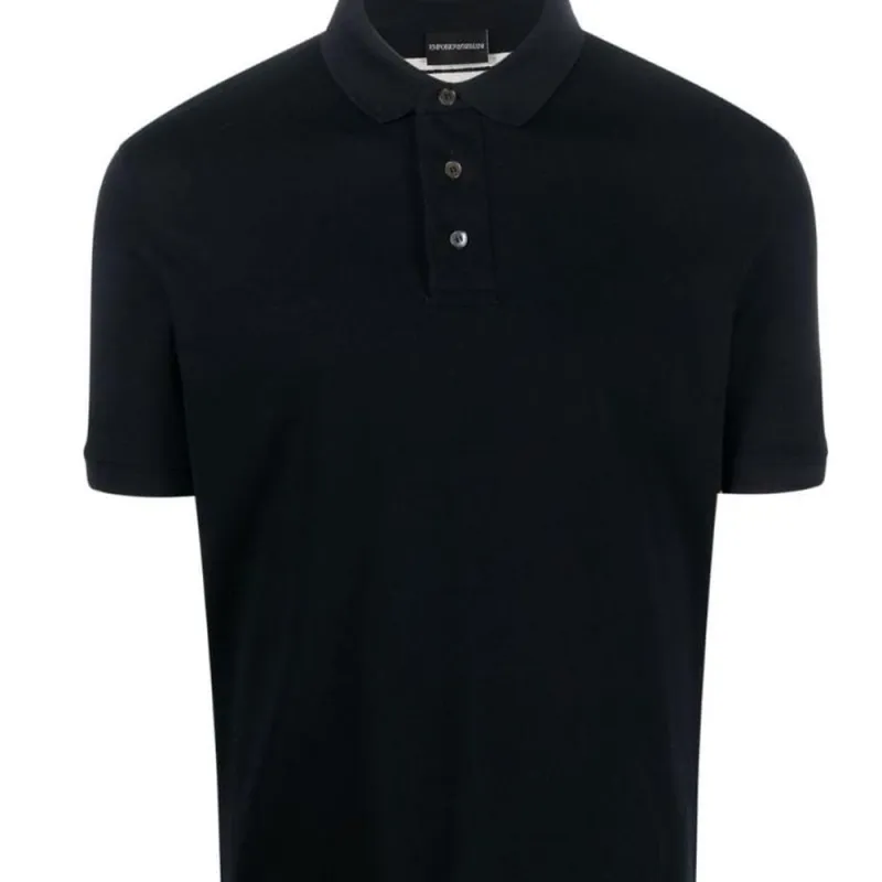 EMPORIO ARMANI SS23 Polo Shirt Men's Midnight Blue-4