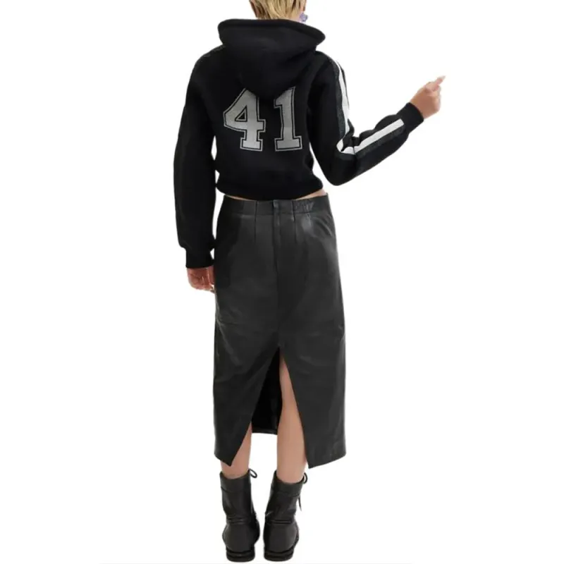 COACH FW23 Casual Long Skirt Women's Black-2