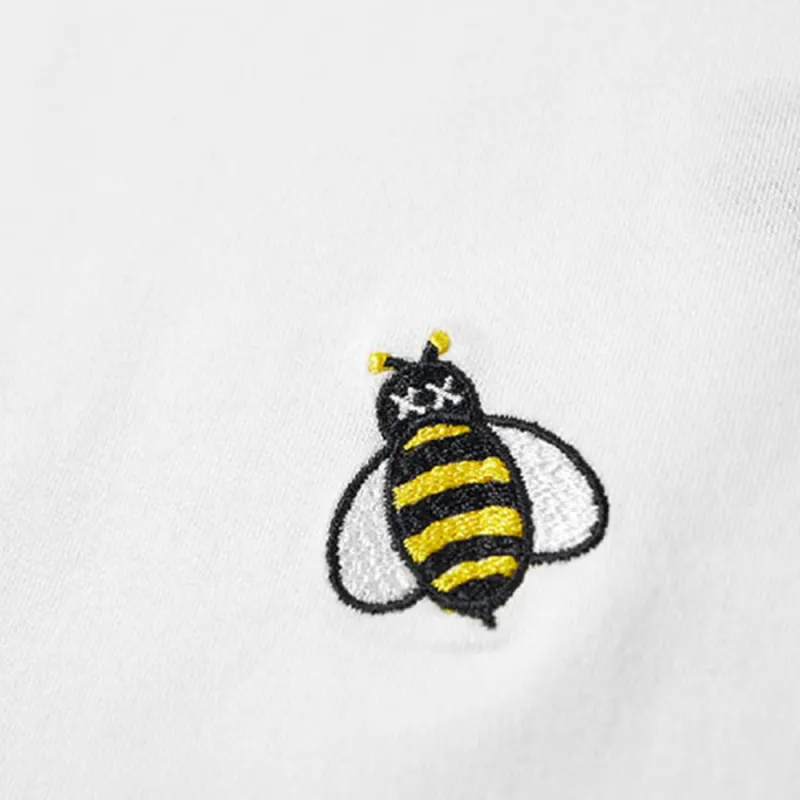 KAWS X DIOR Embroidered Bee T shirt-6
