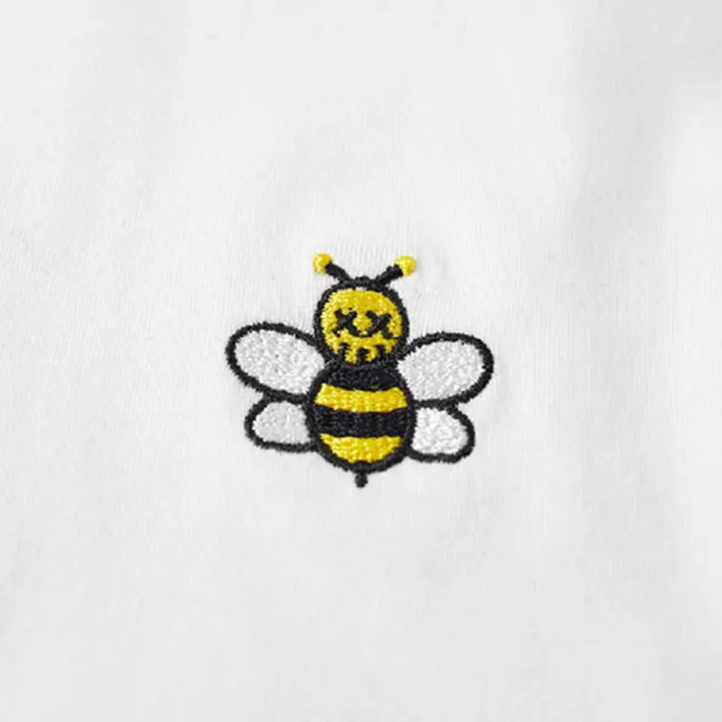KAWS X DIOR Embroidered Bee T shirt-5
