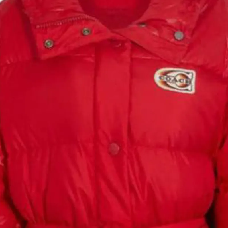 COACH FW22 Jackets Coats Women's Red-5