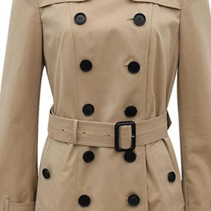 Burberry Trench Coat Women's Camel-5
