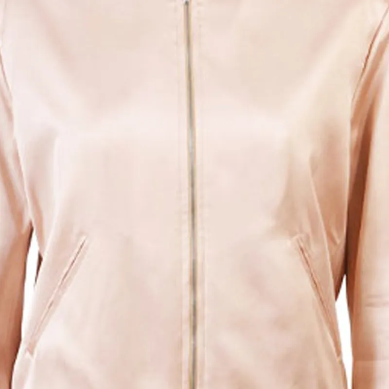 SAINT LAURENT Jackets Coats Women's Pink-6