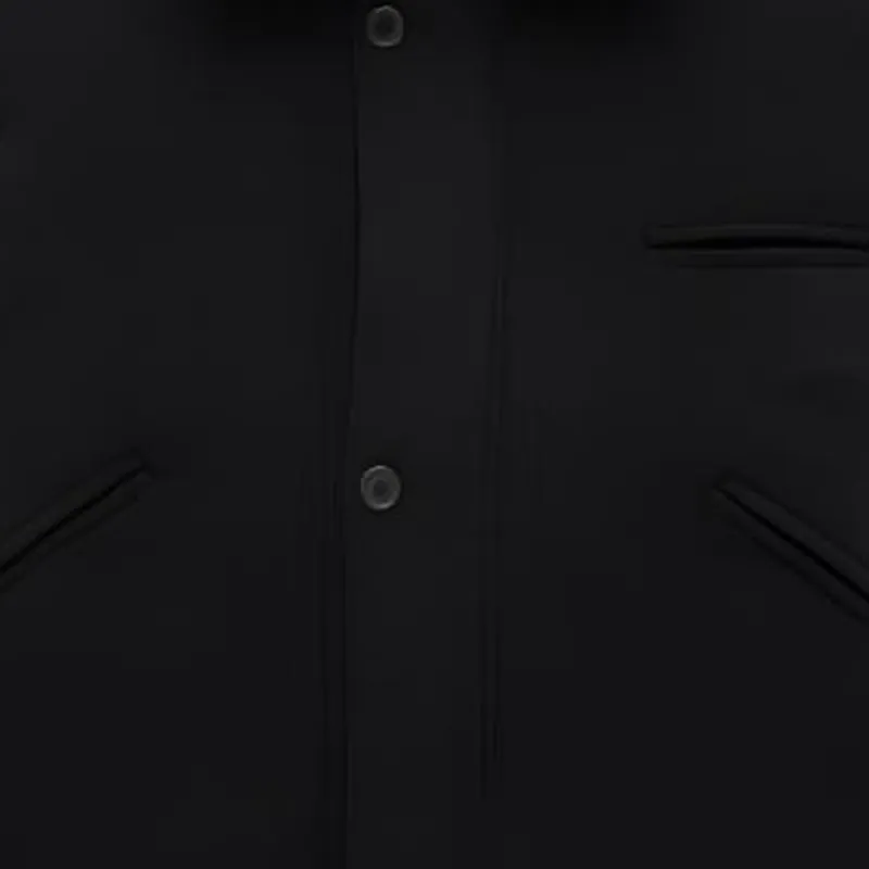 SAINT LAURENT Button Detailed High Neck Cardigan Jacket-6