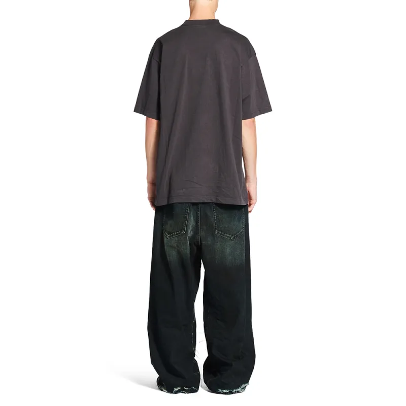 Balenciaga Jeans Loose Fit Unisex Black-3