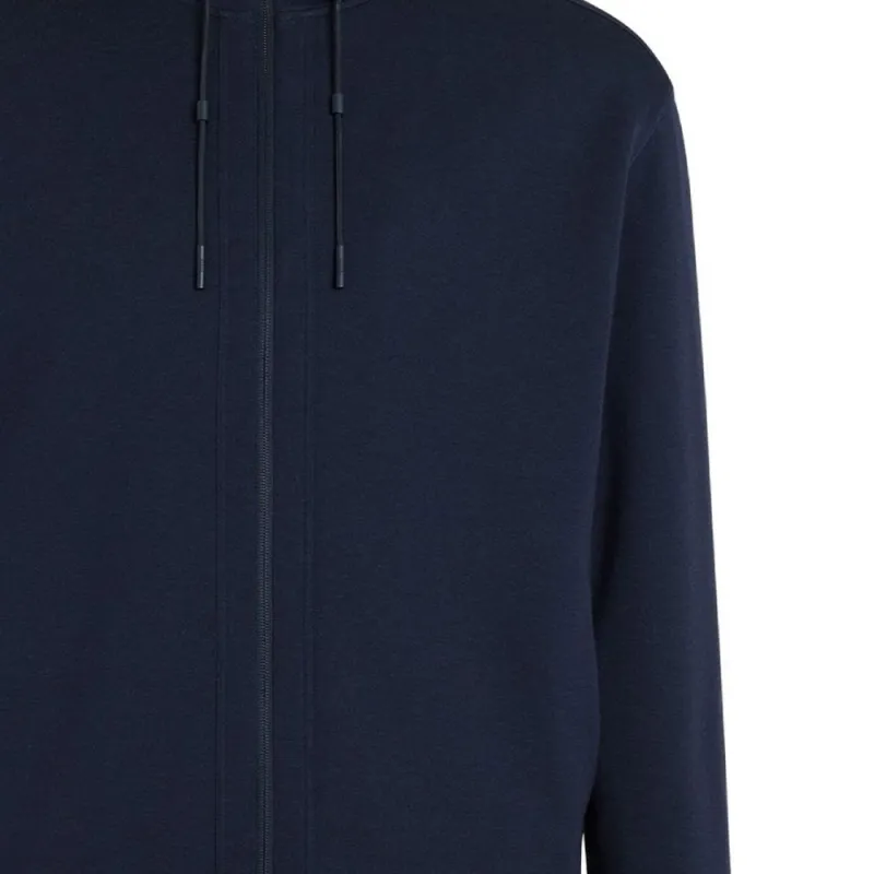 Zzegna Zip Up Drawstring Hoodie-5
