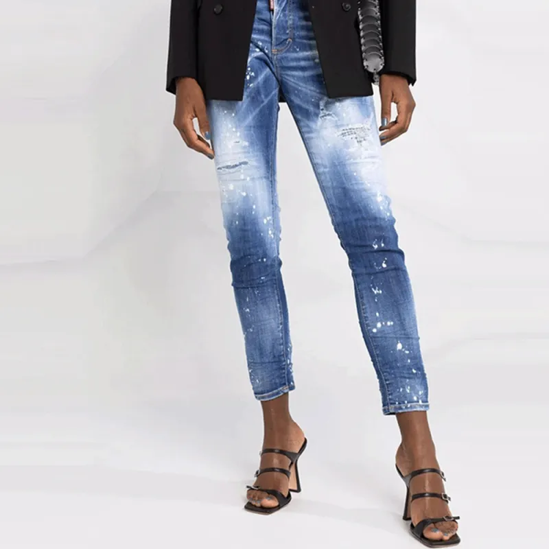 DSQUARED 2 Jeans Women's Blue-4
