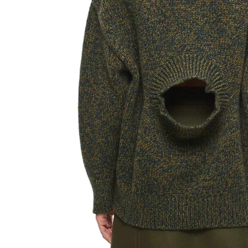 LOEWE Cut-Out Knitted Jumper-5