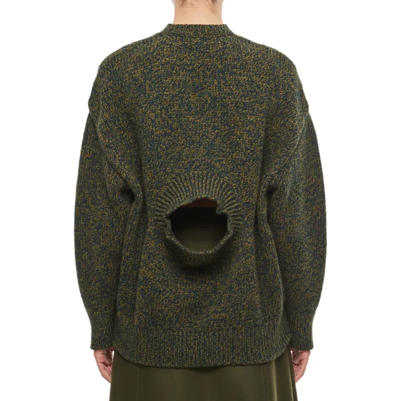 LOEWE Cut-Out Knitted Jumper-2