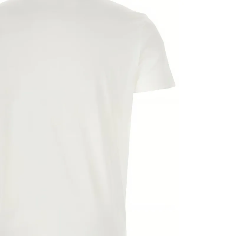 PRADA Triangle Logo Crewneck T-Shirt-3