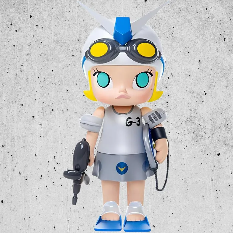 BANDAI MOLLY QSV Gundam Assembled Models 17.5cm G3 Color Scheme Edition-3