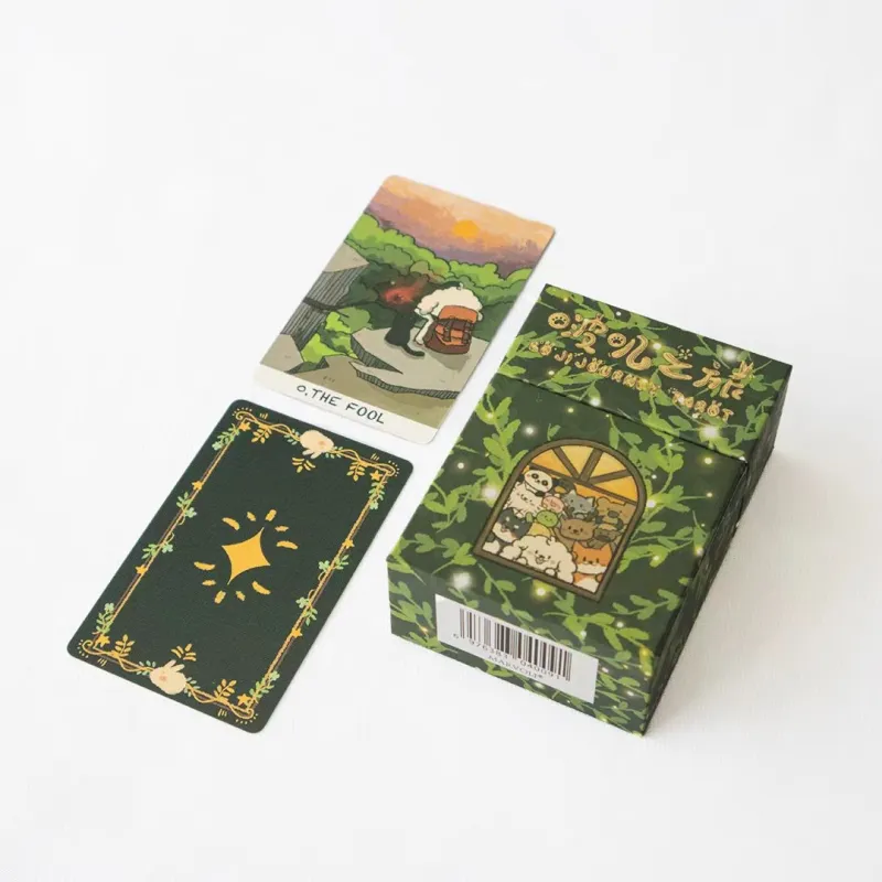 ZOCO Bunny Journey A Cute Rabbit Theme, Caro Tarot Board Games-6