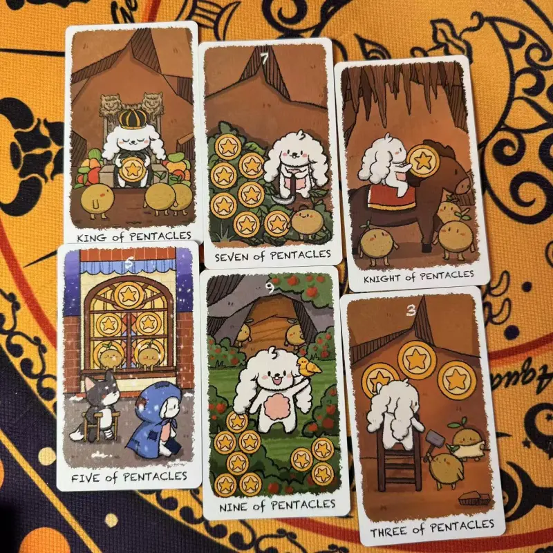 ZOCO Bunny Journey A Cute Rabbit Theme, Caro Tarot Board Games-3