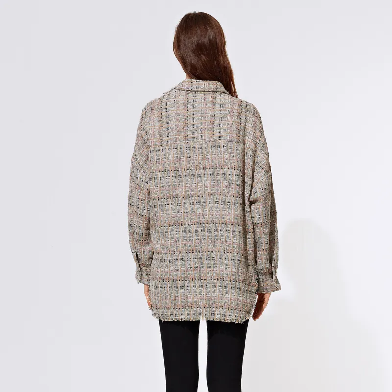 IRO NIGHT Jackets Coats Women's Beige-2