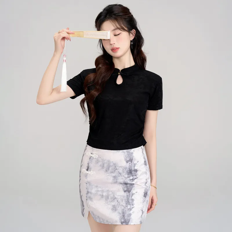 Emodues T Shirts Women's Black-5