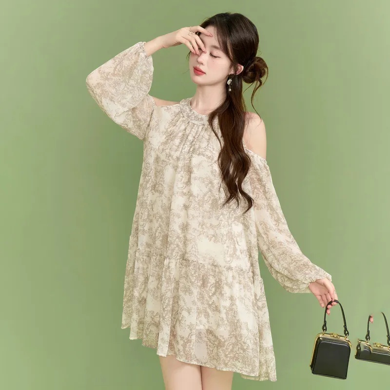 Emodues Long Sleeved Dresses Women's-7