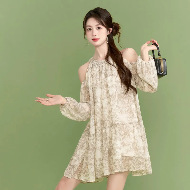 Emodues Long Sleeved Dresses Women's-6